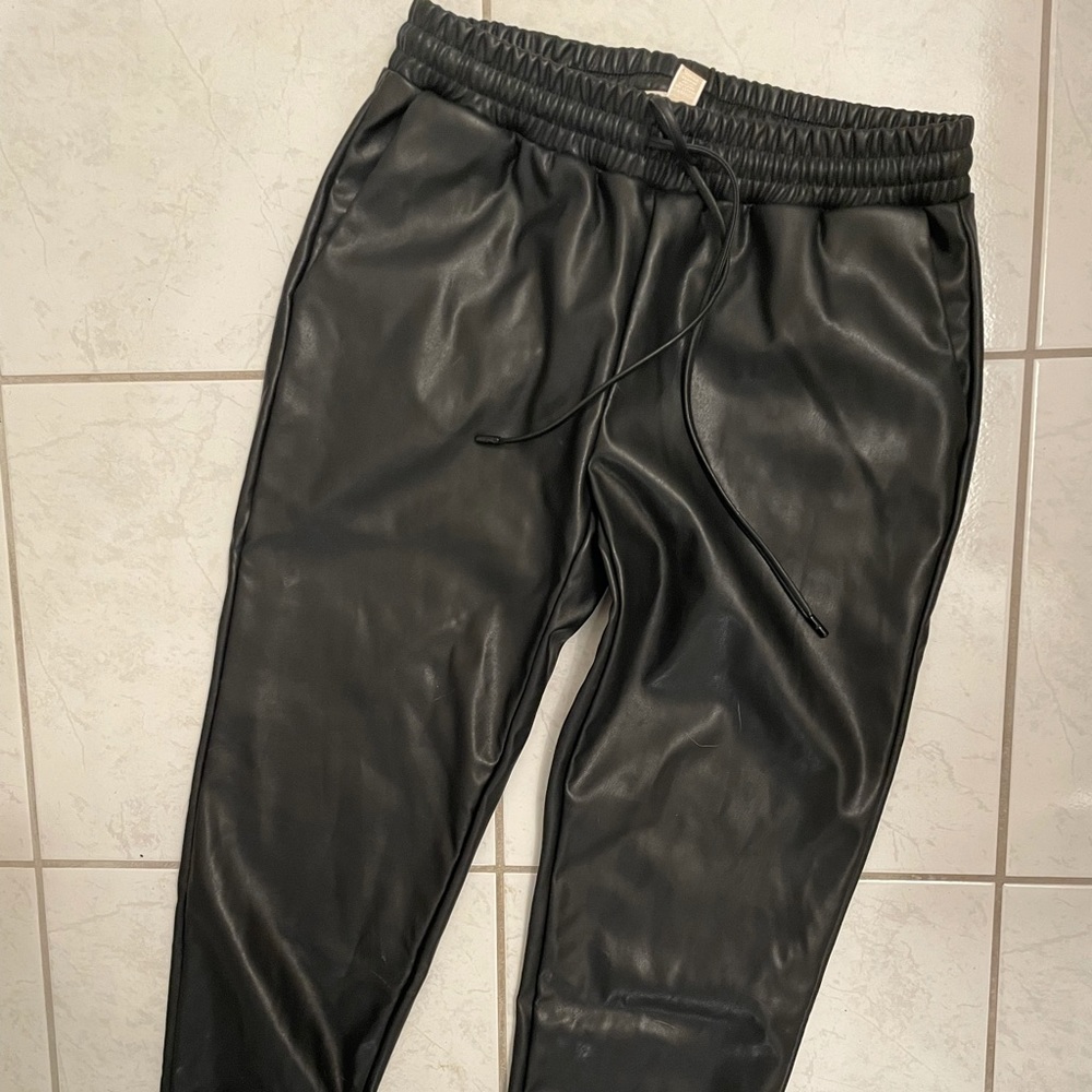 Michael Kors leather joggers - Picture 5 of 6